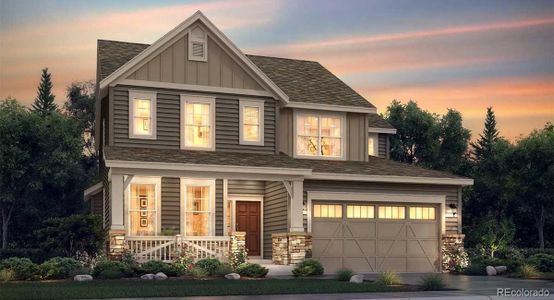 New construction Single-Family house 14513 Hudson Wy, Thornton, CO 80602 plan Ashbrook - image