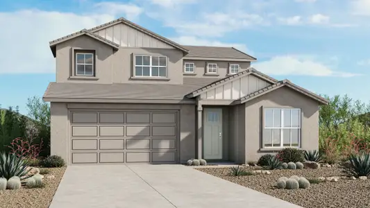 New construction Single-Family house 31047 N Calabasas Ln, Queen Creek, AZ 85144 plan Victory - image