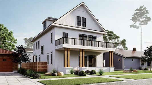New construction Single-Family house 310 E Ross Ave, Tampa, FL 33602 - image