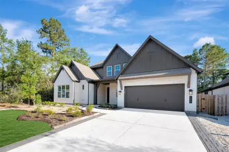 New construction Single-Family house 1617 Leona Ln, Todd Mission, TX 77316 plan The Orchid - image