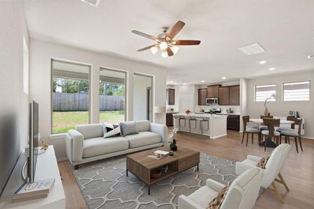 This home boasts a spacious open concept layout that combines the best of modern design and comfort for everyday living.