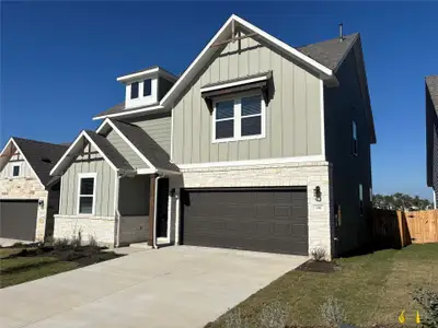 New construction Single-Family house 199 Crater Lake Dr, Dripping Springs, TX 78620 plan Colton - image
