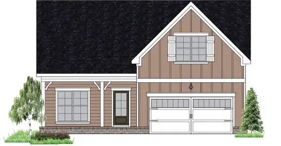 New construction Single-Family house 8686 Lawson Dr, Nashville, TN 37013 plan Springfield - image