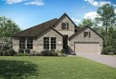 New construction Single-Family house 701 Boardwalk Wy, Little Elm, TX 76227 plan Carson - image