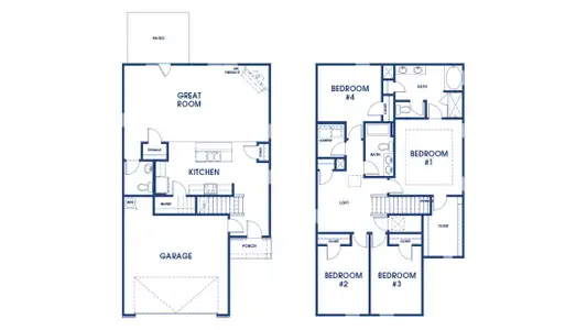 New construction Single-Family house 11974 Aukerman Wy, Hampton, GA 30228 plan Elston - image