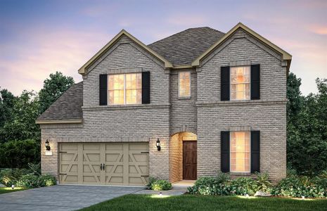 New construction Single-Family house 3840 Pennington Ave, Little Elm, TX 75068 Lexington- photo 0