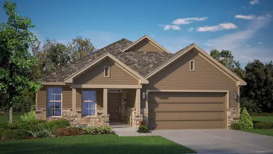 New construction Single-Family house 11229 Treehouse Trl, Justin, TX 76247 plan Basswood - image