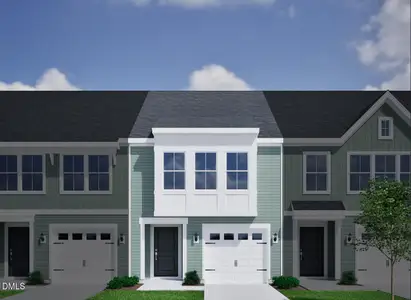 New construction Townhouse house 224 Central Townes Wy, Unit 276, Raleigh, NC 27603 plan Foxglove - image