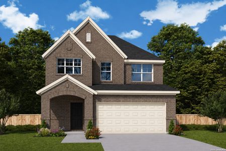 New construction Single-Family house 6026 Edna Pt, New Braunfels, TX 78130 plan The New Braunfels - image