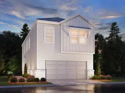 New construction Townhouse house 4210 Pine Springs Ct, Missouri City, TX 77459 plan The Caden (S130) - image
