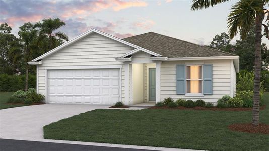 New construction Single-Family house 16 Sawdust Ln, Palm Coast, FL 32137 plan Aria - image