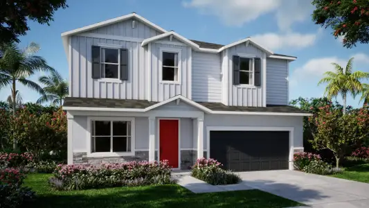 New construction Single-Family house 27 Gulfstream Wy, Satellite Beach, FL 32937 plan Gemini - image