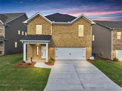 New construction Single-Family house 1862 Weatherbrook Circle, Lawrenceville, GA 30043 - photo 0