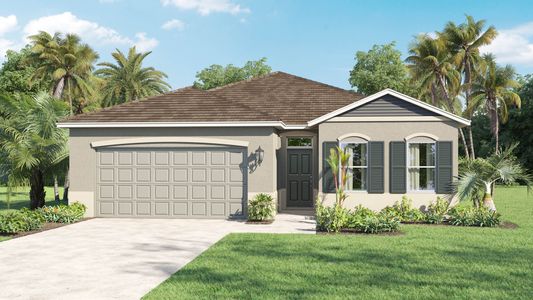 New construction Single-Family house 2380 Emerson Dr Se, Palm Bay, FL 32909 plan Delray - image
