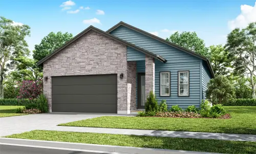 New construction Single-Family house 2021 Windsor Blvd, Lockhart, TX 78644 - image