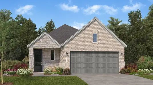 New construction Single-Family house 13083 Pine Trace St, Montgomery, TX 77316 plan Linfield - image