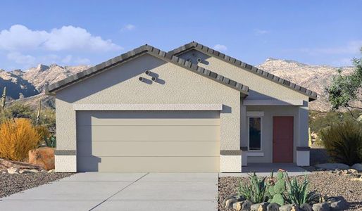 New construction Single-Family house 12262 E Patricia Ann Dr, Vail, AZ 85641 plan Amber - image