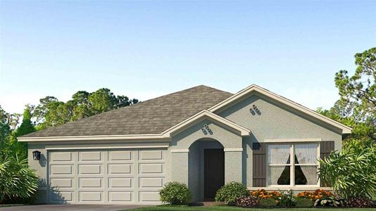 New construction Single-Family house 4005 112Th St E, Palmetto, FL 34221 Aria- photo 0