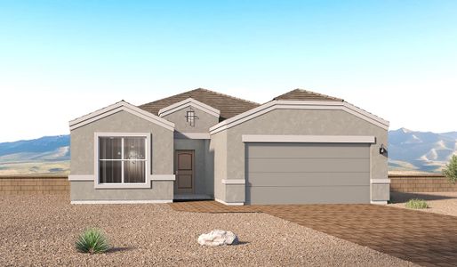 New construction Single-Family house 862 N Astronomer Ln, Green Valley, AZ 85614 plan Hampton - Plan 1595 - image