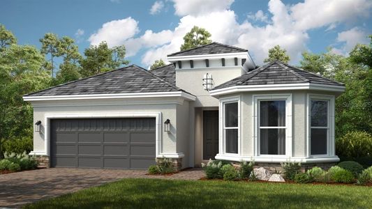 New construction Single-Family house 857 Arbor Green Trail, Saint Cloud, FL 34771 Azzurro- photo 0