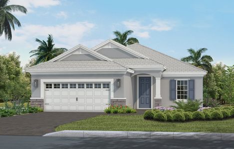 New construction Single-Family house 10628 Sarazen Wy, Englewood, FL 34223 plan White Star - image