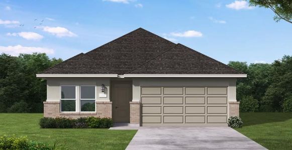 New construction Single-Family house 144 Wind Hl, Jarrell, TX 76537 plan Potter - image