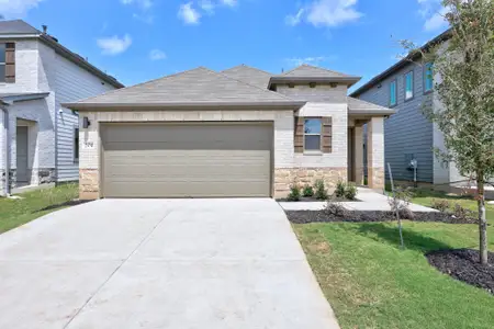 New construction Single-Family house 204 Hornet St, Elgin, TX 78621 plan Cypress | Trinity Ranch - image