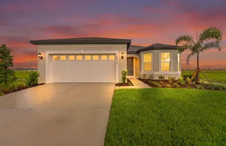 New construction Single-Family house 10005 Johnson Oaks Gln, Parrish, FL 34219 plan Mystique - image
