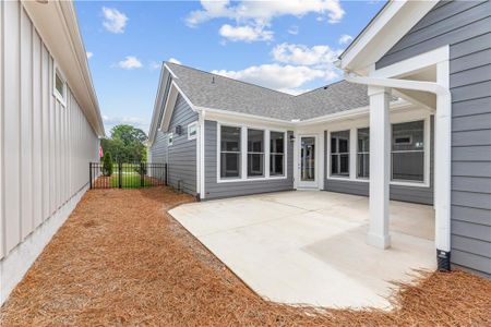 New construction Single-Family house 3347 Fishpond Cir, Dacula, GA 30019 plan Portico - image 2