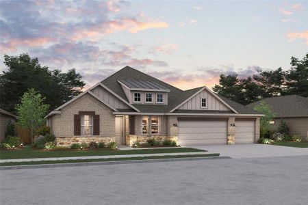 New construction Single-Family house 13747 Pamela Belle Path, Conroe, TX 77306 plan Geneva - image