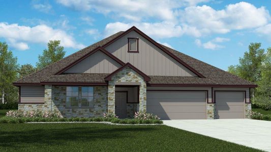 New construction Single-Family house 1703 Paso Fino Trl, Harker Heights, TX 76548 plan Parker II - image