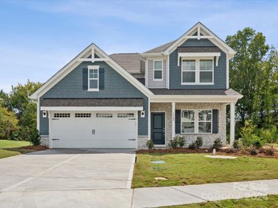 New construction Single-Family house 3027 Puddle Pond Road, Indian Trail, NC 28079 - photo 0