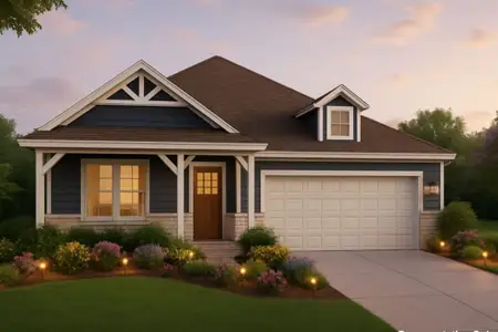 New construction Single-Family house 301 Gambels Quail Rd, Waller, TX 77484 plan Attwater Olive 2192 - image