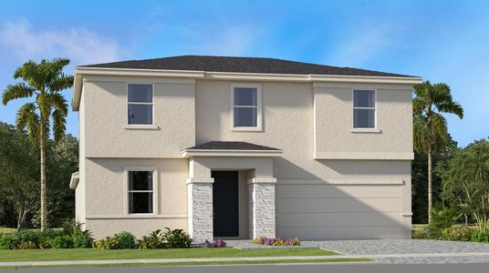 New construction Single-Family house 2114 Majorelle Dr Nw, Palm Bay, FL 32907 plan Raleigh - image