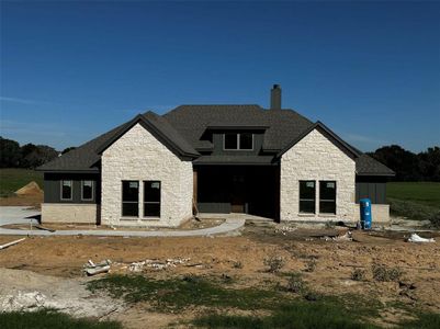 New construction Single-Family house 124 Prairie Winds Drive, Poolville, TX 76487 - photo 0 0