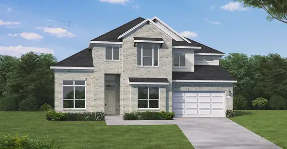 New construction Single-Family house 908 S Hemingway Lp, Liberty Hill, TX 78642 plan Haskell - image
