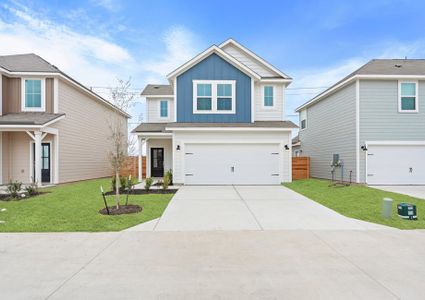 New construction Single-Family house 101 W Luna Blue Ln, Jarrell, TX 76537 plan Dylan - image