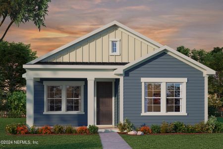 New construction Single-Family house 130 Alston Drive, Saint Augustine, FL 32092 The Myrtle- photo 0