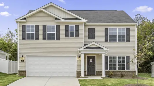 New construction Single-Family house 4866 Mount Hope Dr, Winston-Salem, NC 27107 plan Hayden - image