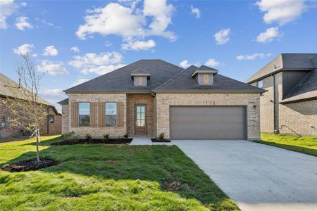 New construction Single-Family house 1425 Red Clover Avenue, Van Alstyne, TX 75495 Camden F- photo 0