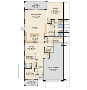 New construction Duplex house 3342 S Stuart Ct, Gilbert, AZ 85297 plan Residence Three - image 5
