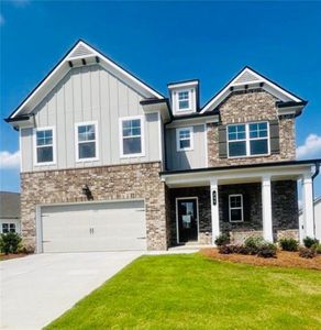 New construction Single-Family house 208 Cantrell View Ct, Cartersville, GA 30120 plan Brooke UHP - image