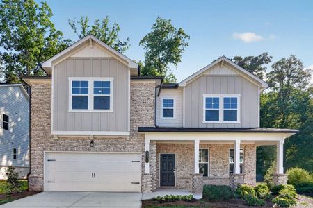 New construction Single-Family house 3339 Shirecrest Ln, Dacula, GA 30019 plan Trenton - image
