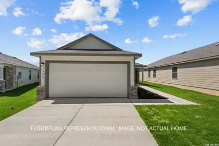 New construction Single-Family house 4316 Carlotta Dr, New Braunfels, TX 78130 plan Primrose - image