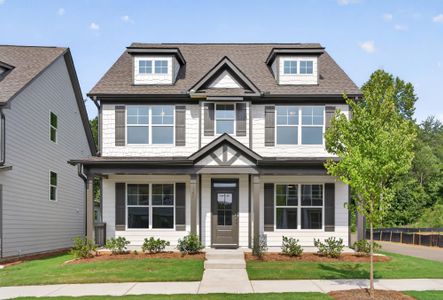New construction Single-Family house 147 Marble Tree Wy, Ball Ground, GA 30107 plan Abbeyville - image