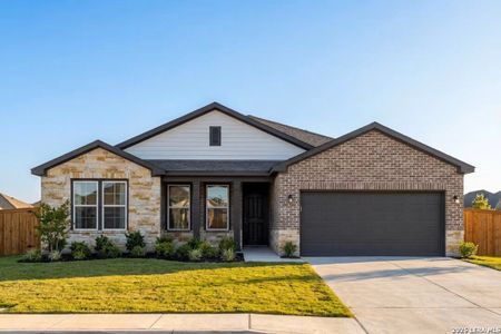 New construction Single-Family house 244 Lily Pass, Castroville, TX 78009 plan The Rockford F - image