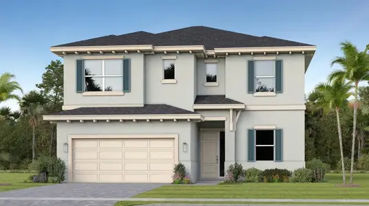 New construction Single-Family house 6858 Nw Kestrel Ln, Port St. Lucie, FL 34987 plan Tulip - image