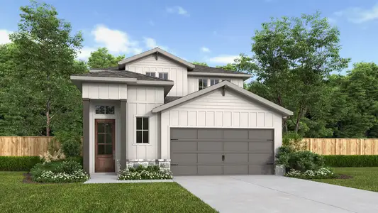New construction Single-Family house 434 Alexander Ave, New Braunfels, TX 78130 plan 2412O - image