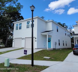 New construction Townhouse house 8133 Cheryl Ann Lane, Jacksonville, FL 32244 Hutson- photo 0