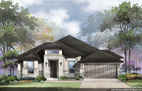 New construction Single-Family house 1424 Gifford Park, Bulverde, TX 78163 null- photo 0 0